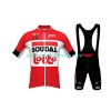 Tenue Maillot + Cuissard à Bretelles 2022 Lotto Soudal N001